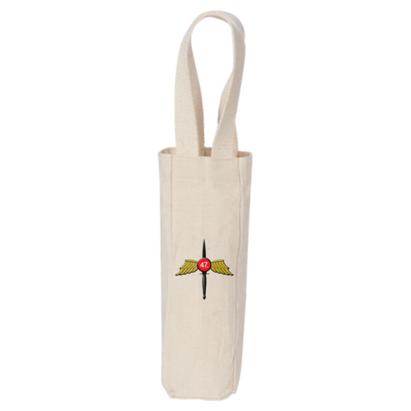 10 oz. Canvas Wine Tote Thumbnail