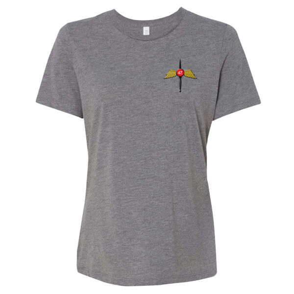 4/7 Women's Triblend Tee One-Sided Print Thumbnail