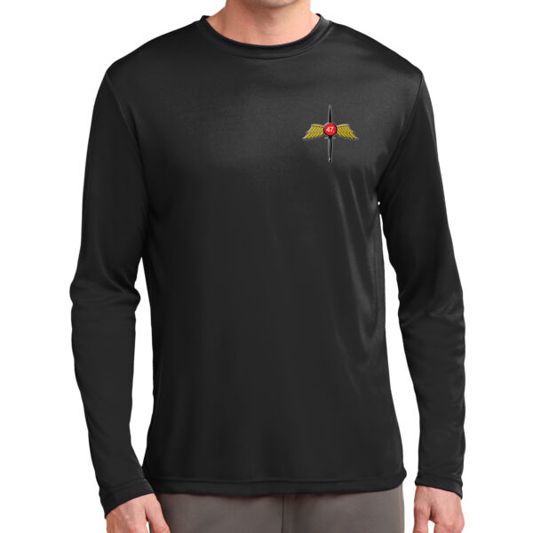4/7 BLK Long Sleeve Performance Two-Sided Print Thumbnail