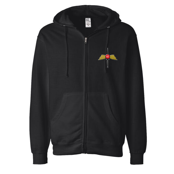 4/7 Midweight Zip Hoodie Thumbnail