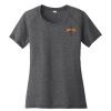 Ladies PosiCharge ® Tri Blend Wicking Scoop Neck Raglan Tee Thumbnail